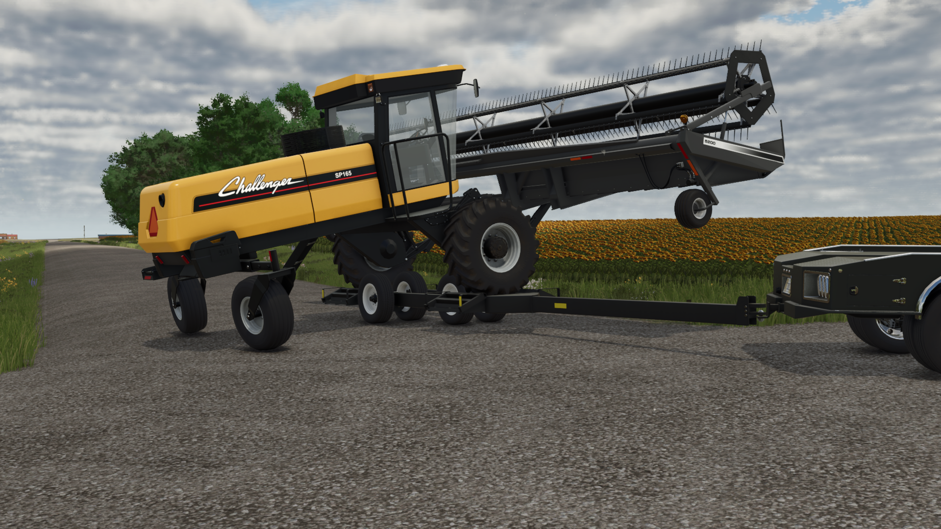 Screenshot 9 for FS25 AGCO Swather Pack