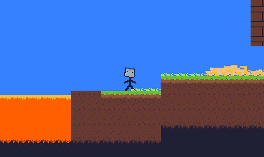 Screenshot 3 for a platformer (demo)
