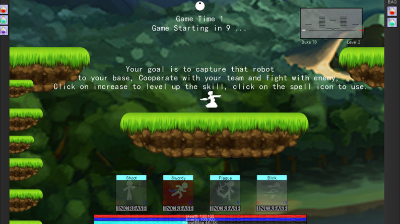 Platformer Fighting - GameMaker Source Code by Bukmand