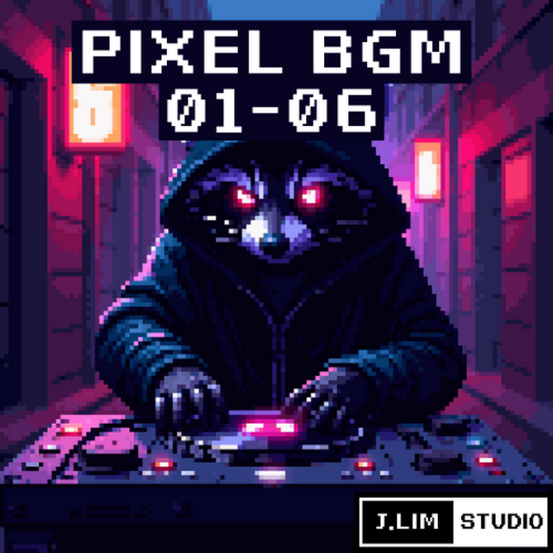 Dark Groove – Stealth & Dungeon 8-Bit Loops BGM (6 Tracks) by J.Lim