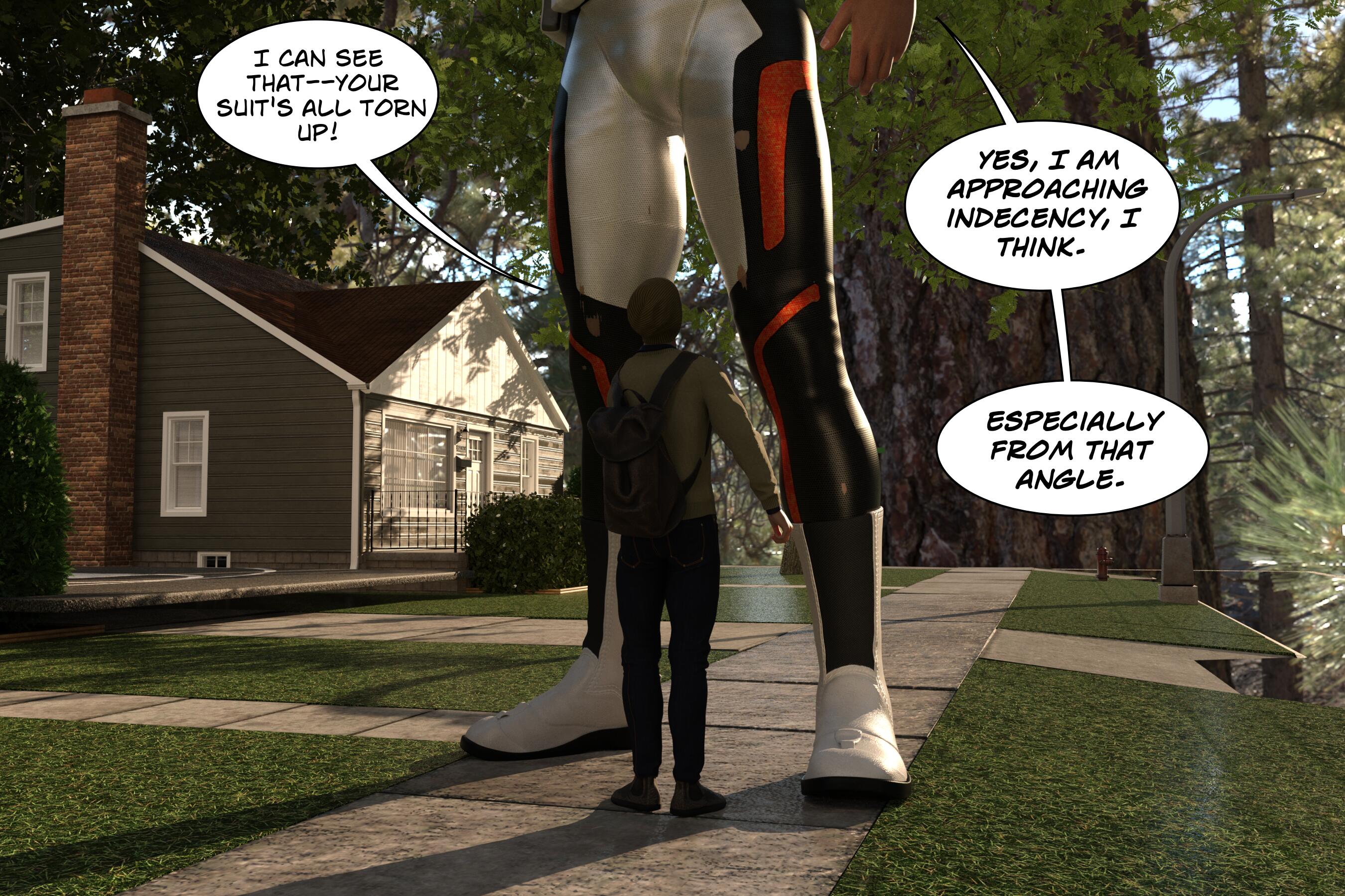 Screenshot 5 for A Visit From Giant Lad