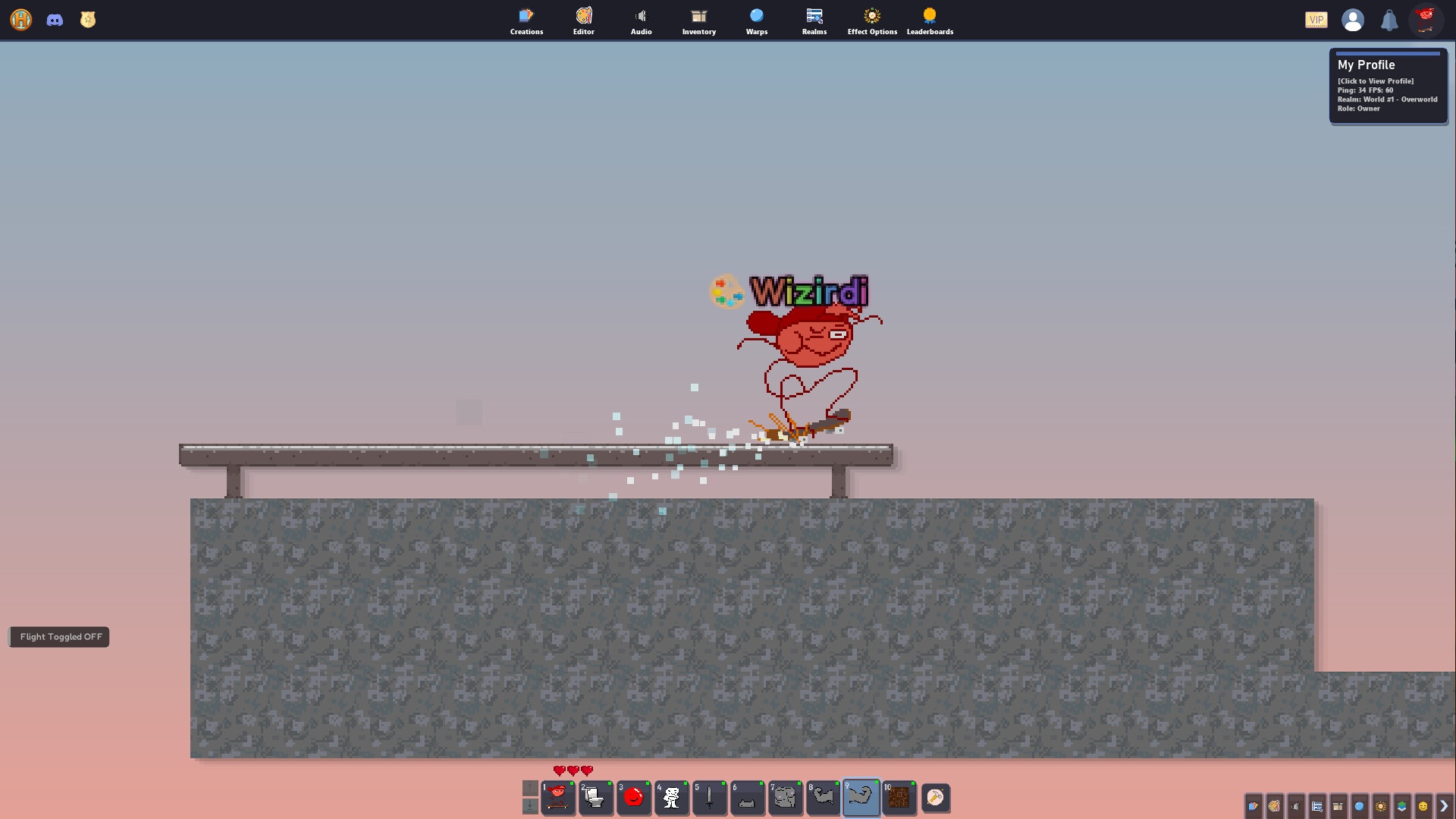 Screenshot 3 for Heartlands | Art/Social MMO