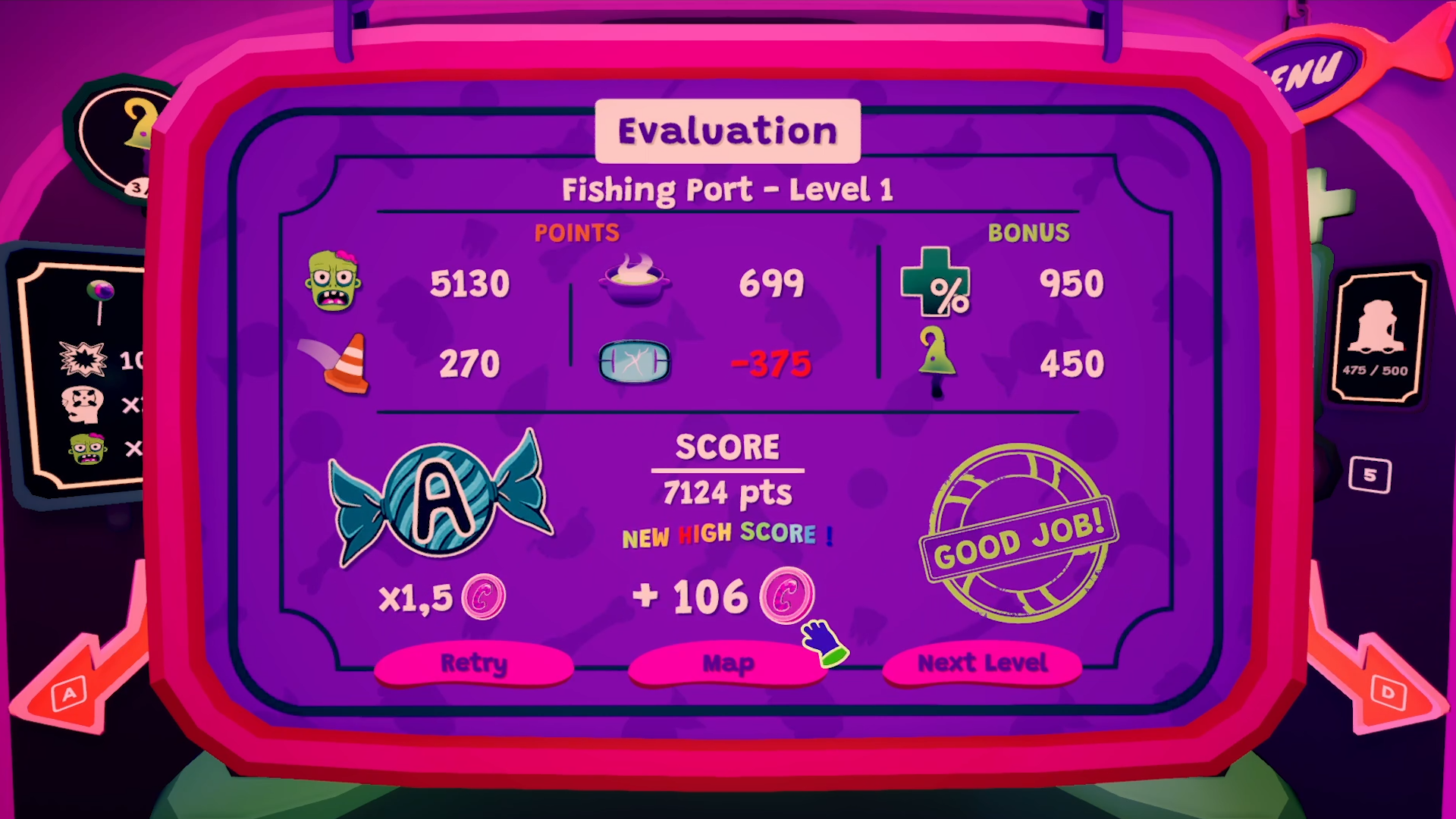 Screenshot 4 for Candy Brain (demo)