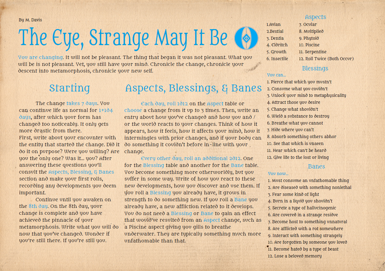 Screenshot 3 for The Eye, Strange May It Be