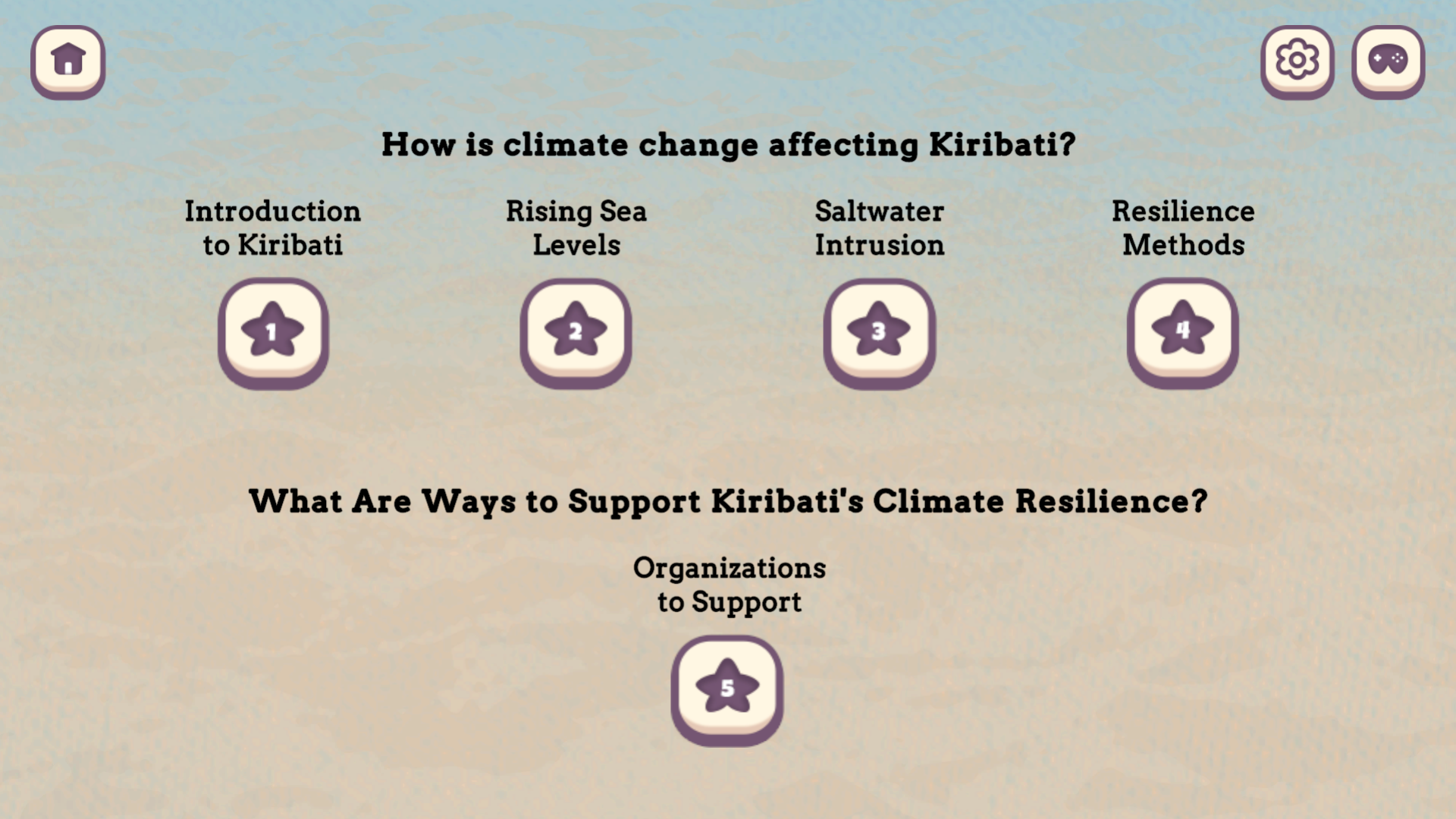 Screenshot 4 for Against the Tide: Stories of Kiribati's Climate Resilience