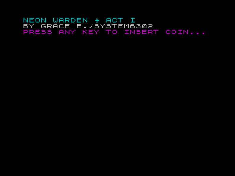 Screenshot 2 for NEON WARDEN (ACT I)