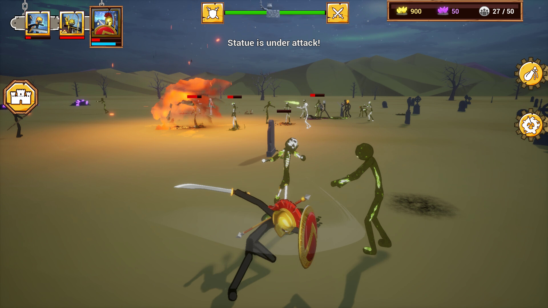 Screenshot 2 for Stick Infinite Kingdom Demo
