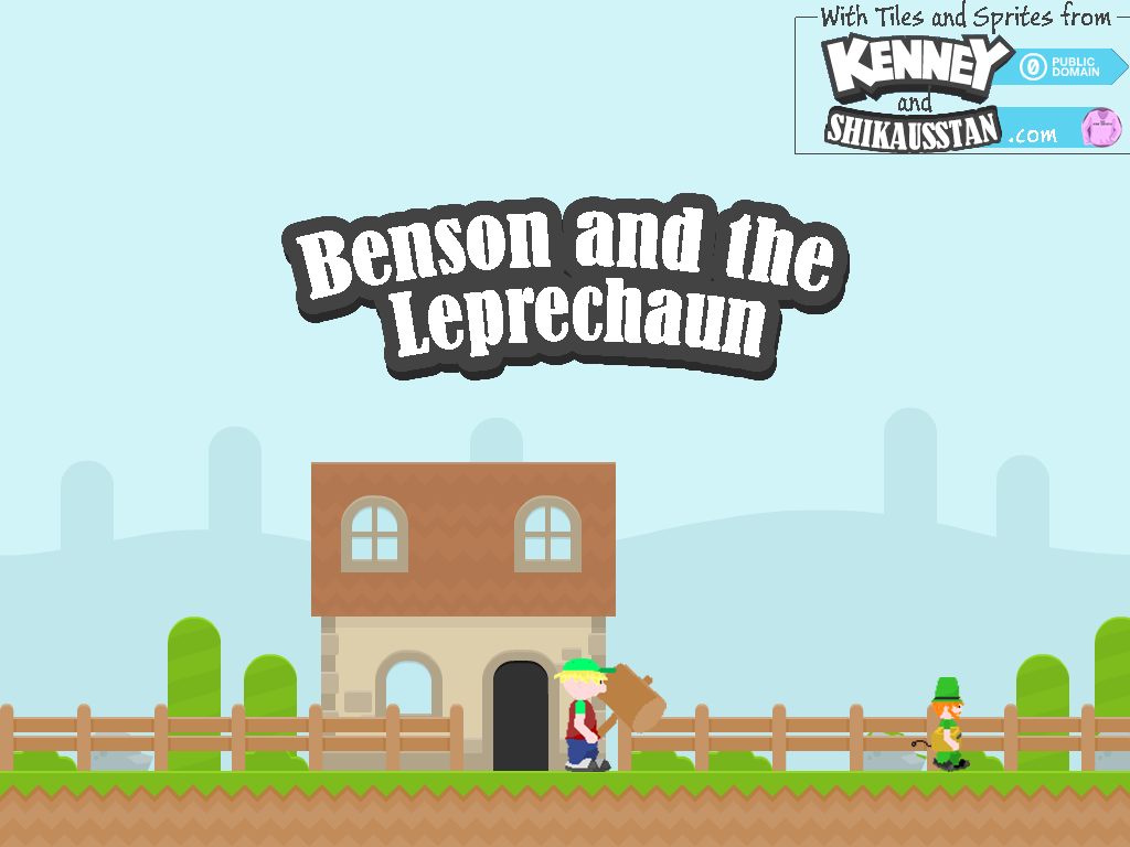 Cover image for Benson and the Leperchaun