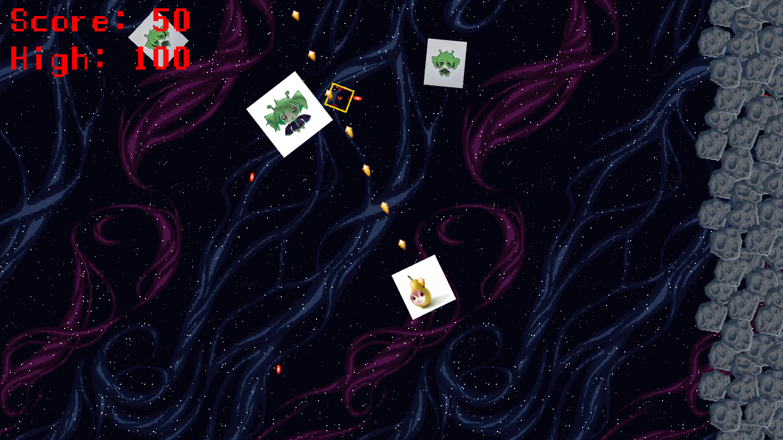 Screenshot 5 for Tetoid Invaders!!