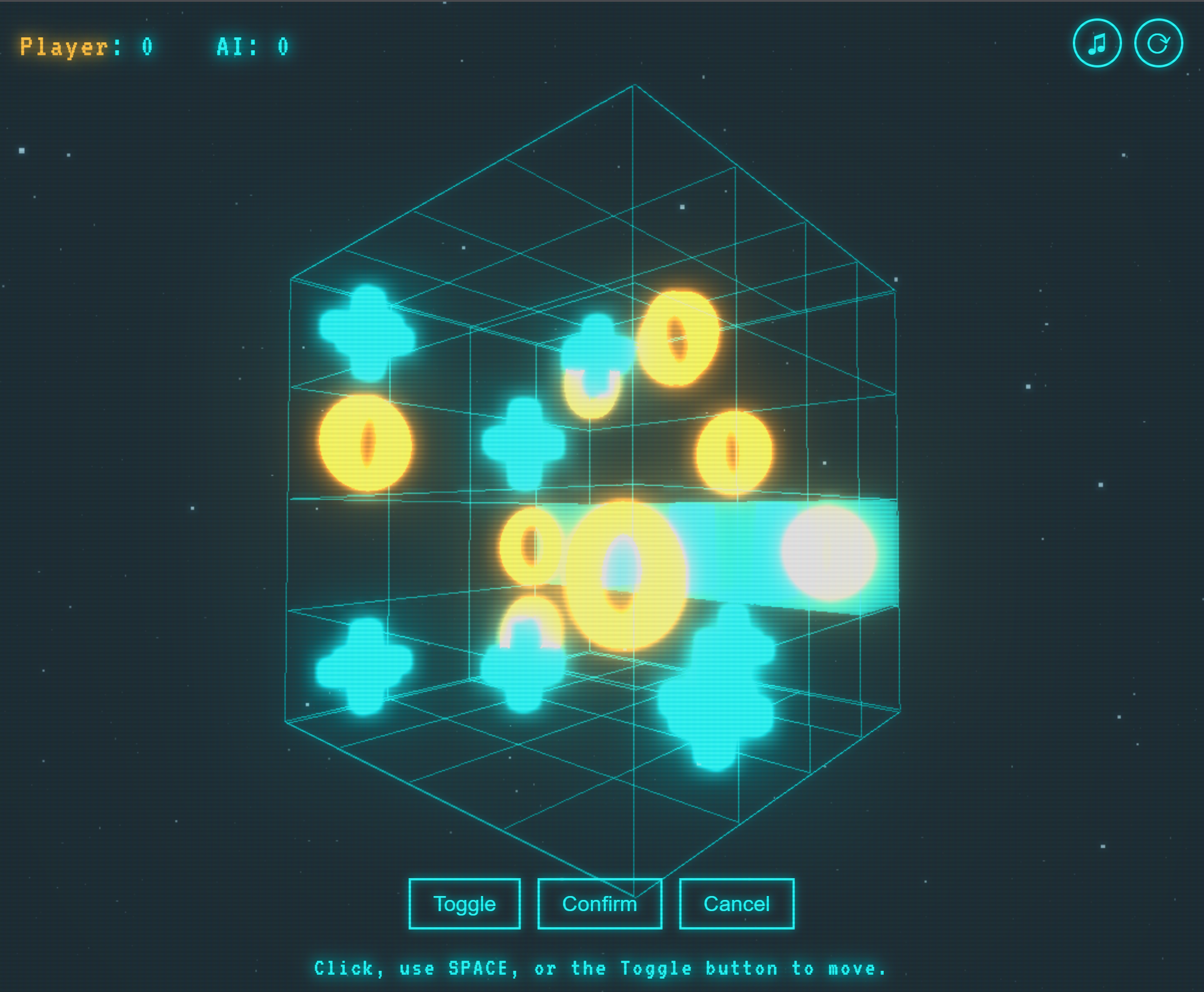 Screenshot 2 for QUBE - 3D Connect-Four P2P