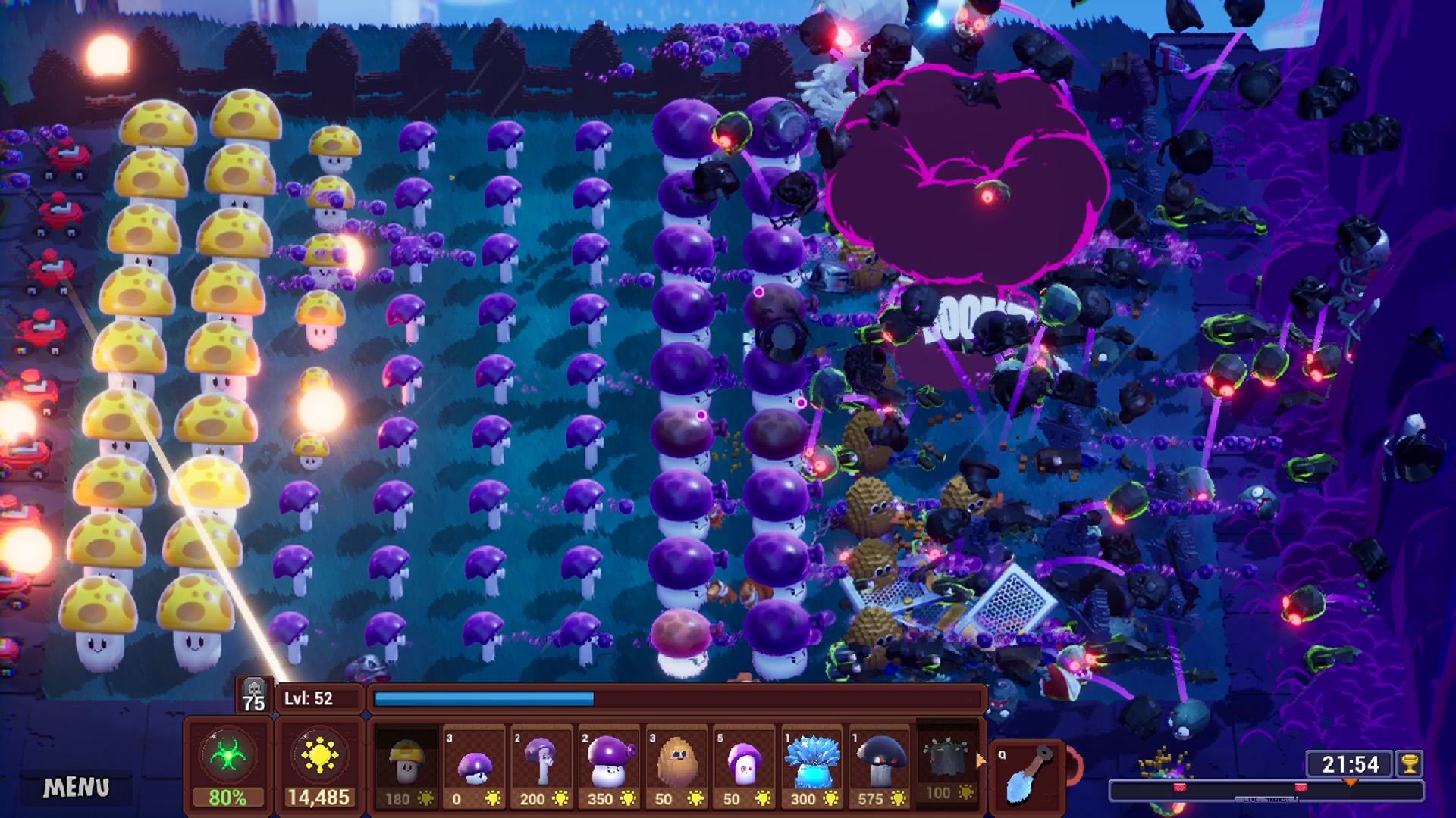 Screenshot 5 for Foliage vs Undead: Nighttime Survival Edition