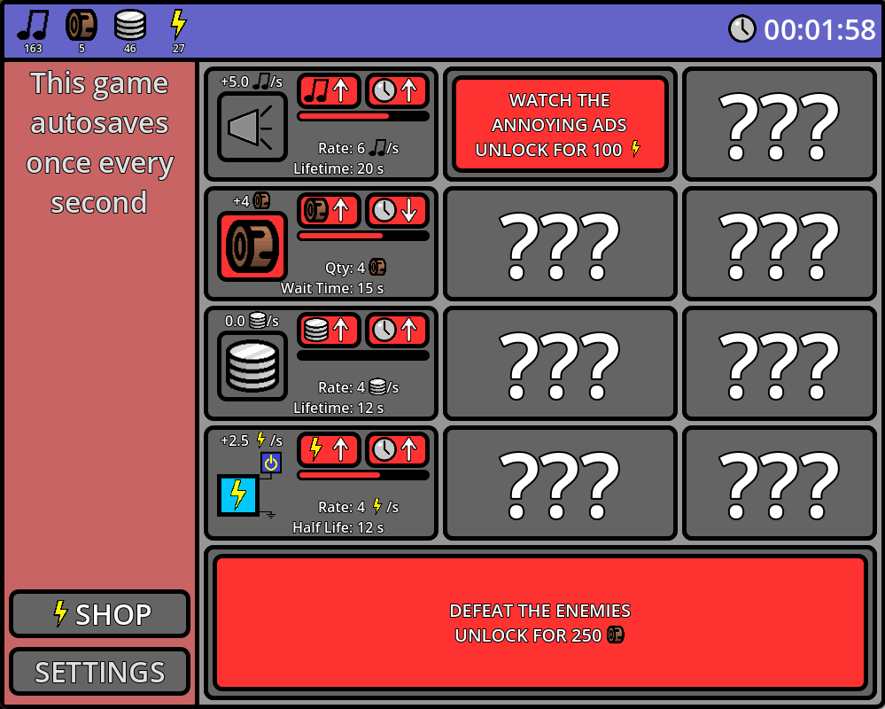 Screenshot 2 for Click to Begin and Touch Grass