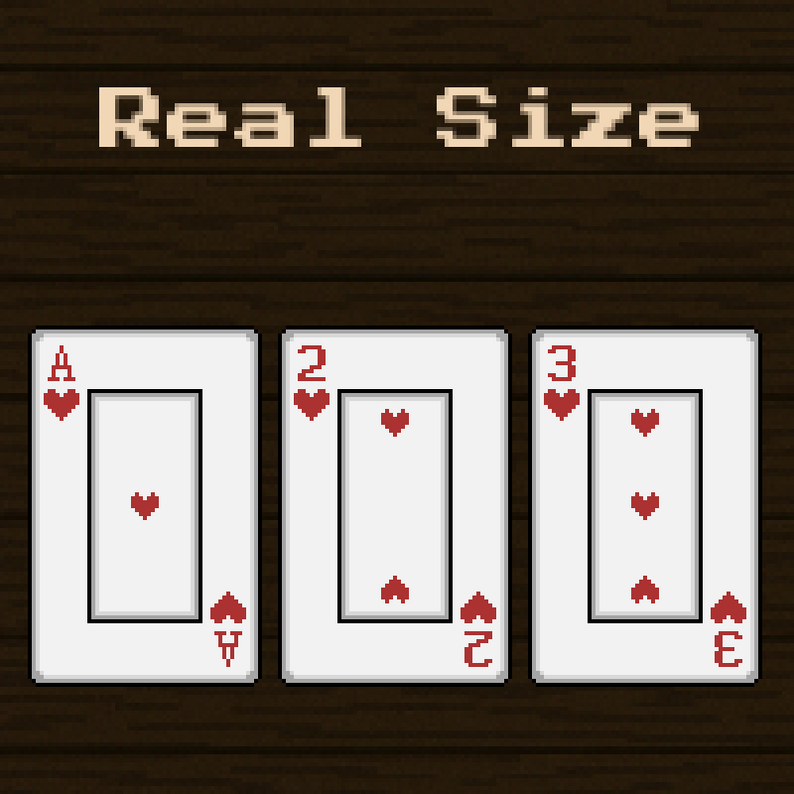 Card Sprites Pixel Art Card Deck - Asset Pack by Asudus