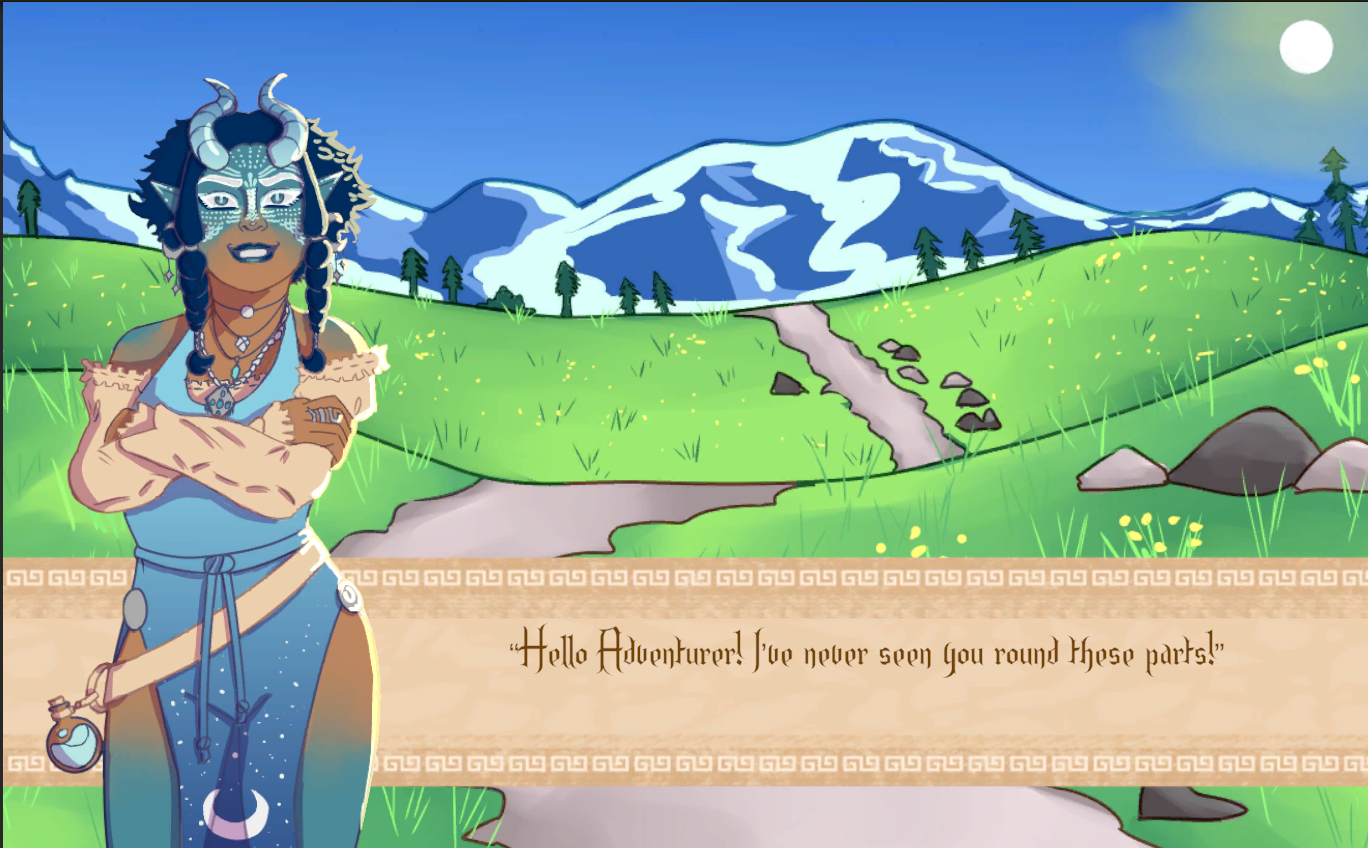 Screenshot 2 for A Day with Selene, The Sea-Dragon-Fae!