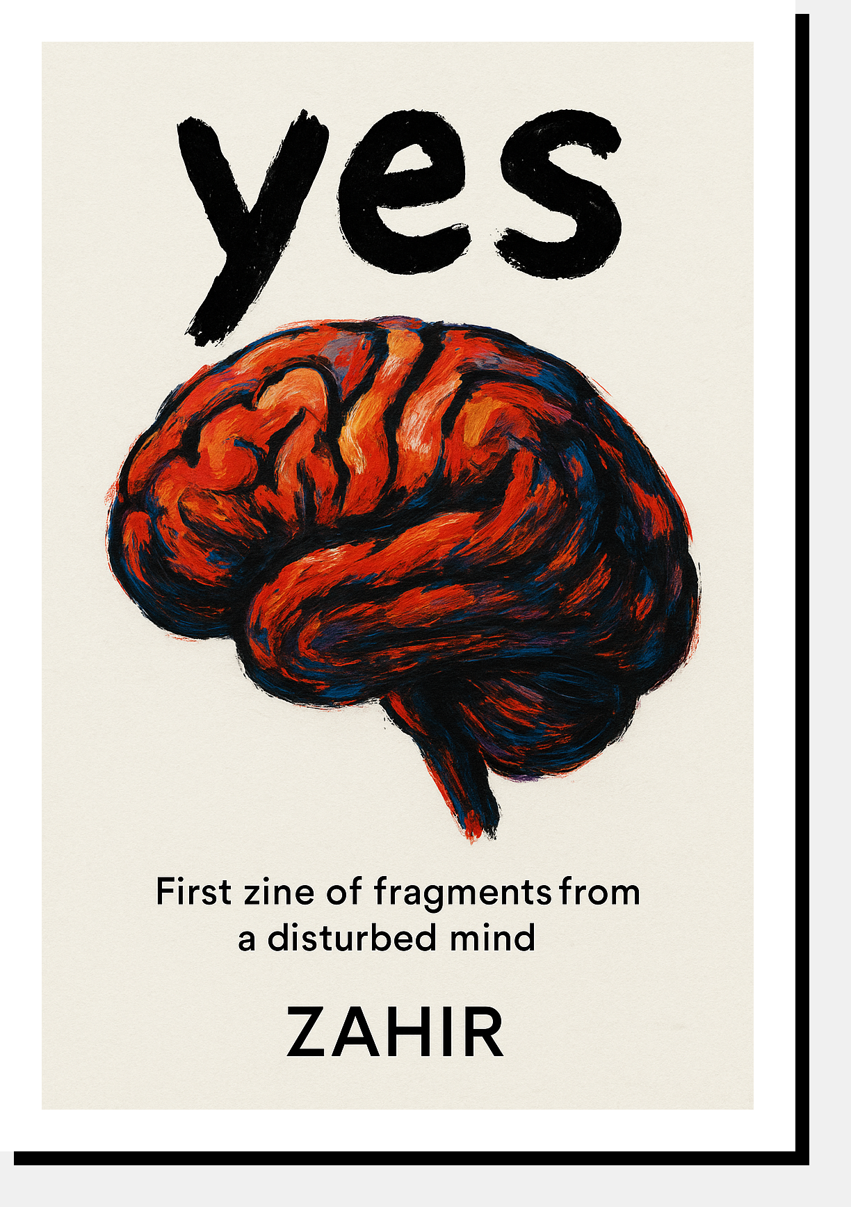 Screenshot 2 for First Zine of Fragments from a Disturbed Mind