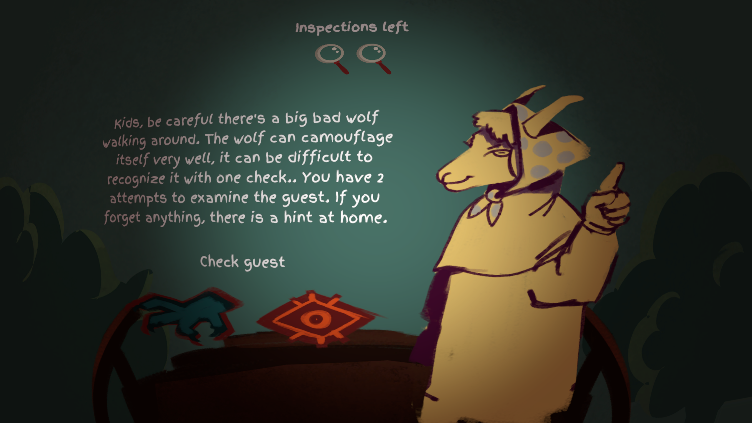 Screenshot 3 for The Wolf and the Seven Little Goats