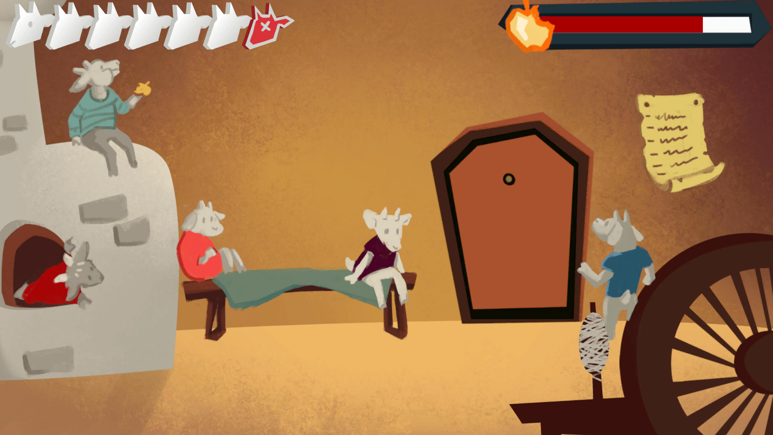 Screenshot 4 for The Wolf and the Seven Little Goats