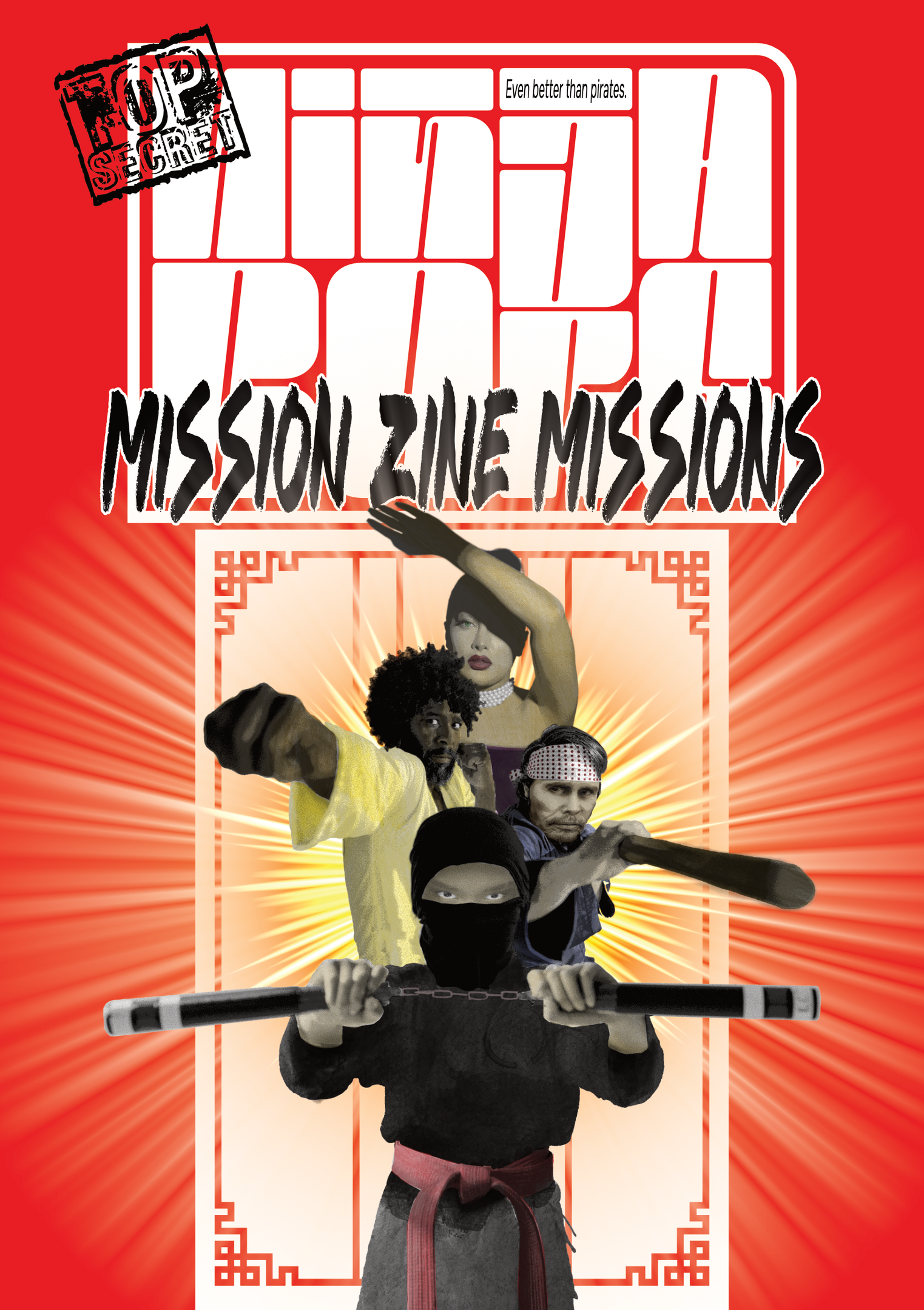 Screenshot 2 for NINJA BORG Mission Zine Missions