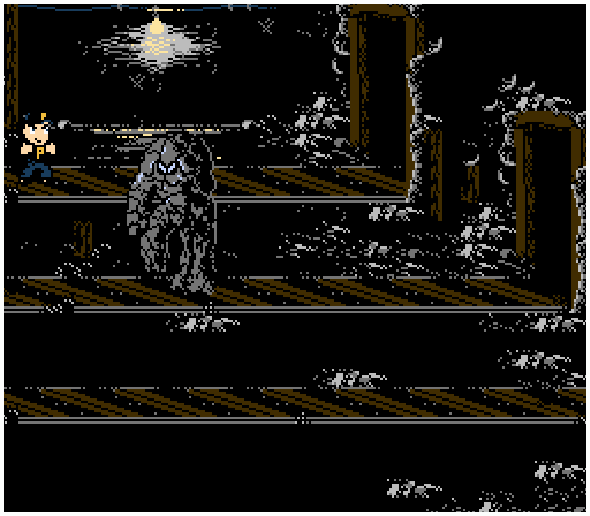 Screenshot 8 for Haunted: Halloween '86 - The Curse of Possum Hollow (NES)