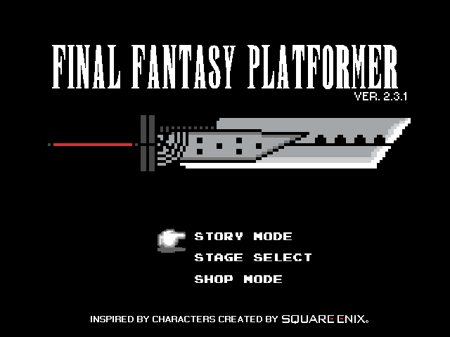 Screenshot 2 for Final Fantasy Platformer