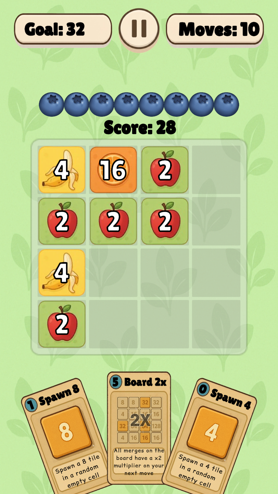 Screenshot 5 for Tile Tactics: 2048 Card Puzzle