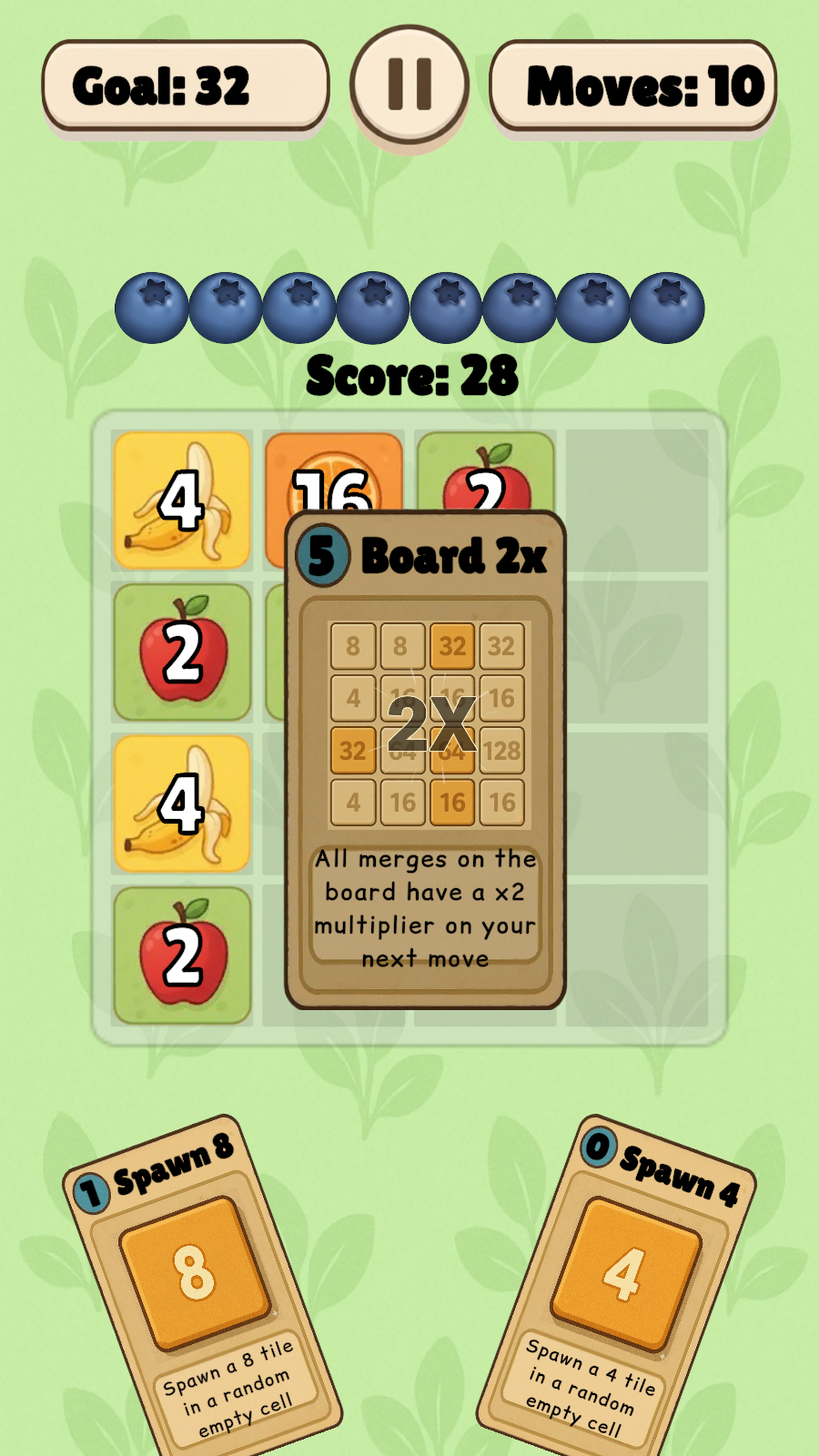 Screenshot 6 for Tile Tactics: 2048 Card Puzzle