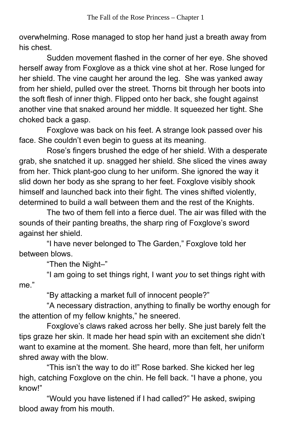 Screenshot 6 for The Fall of the Rose Princess