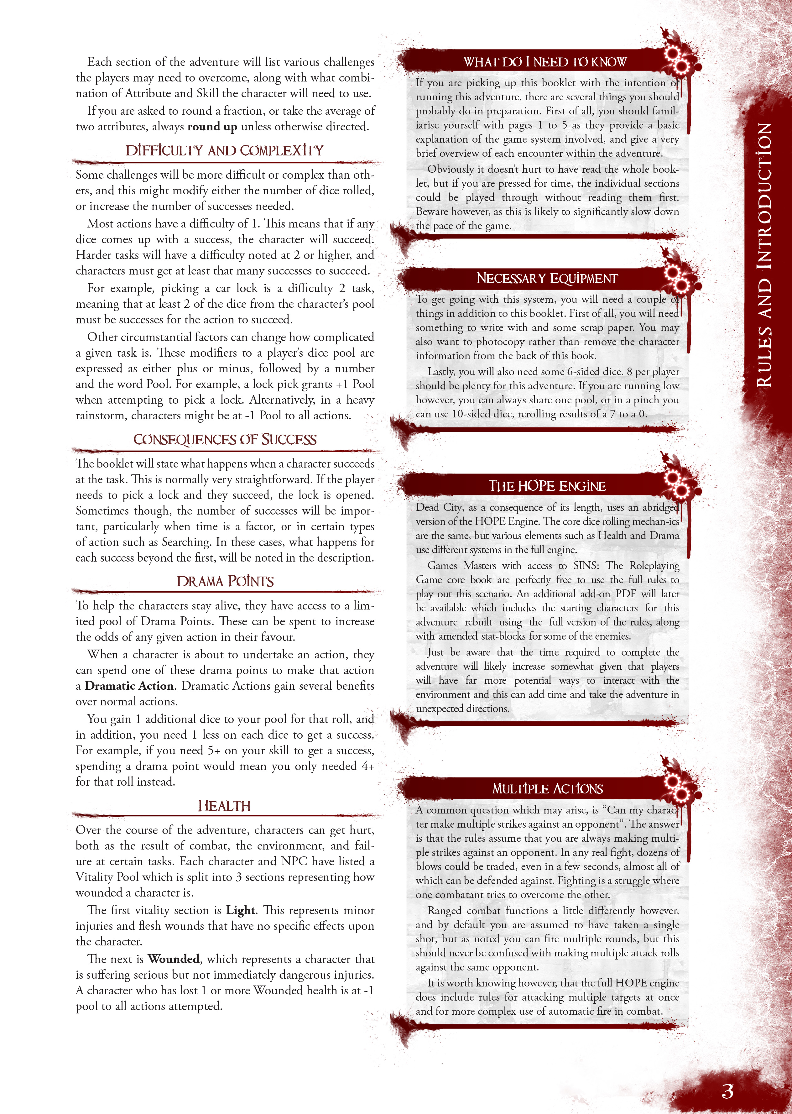 SINS - The RPG - PDF by First Falling Leaf