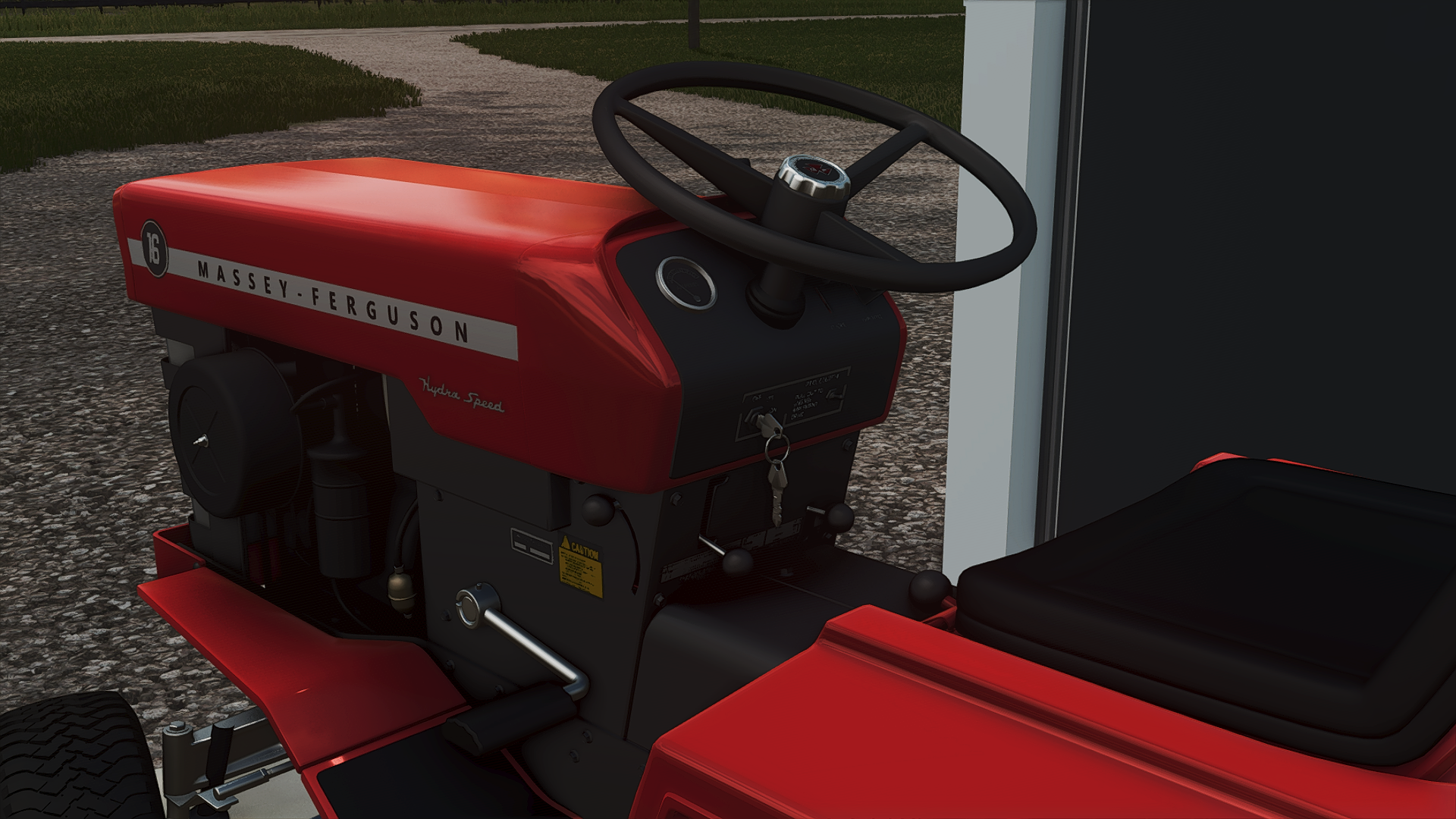 Screenshot 4 for FS25 - 1975 Massey Ferguson 16 Lawn Tractor