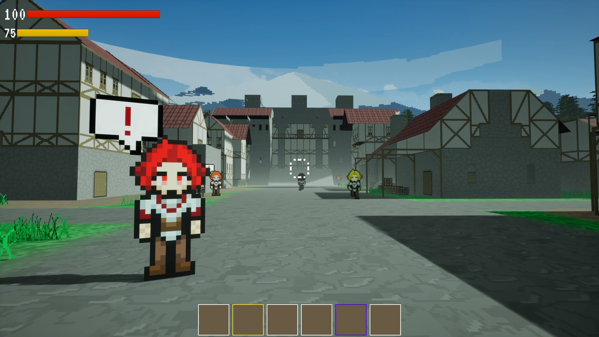 Screenshot 2 for PNG RPG - 2.5D Survival City Builder DEMO