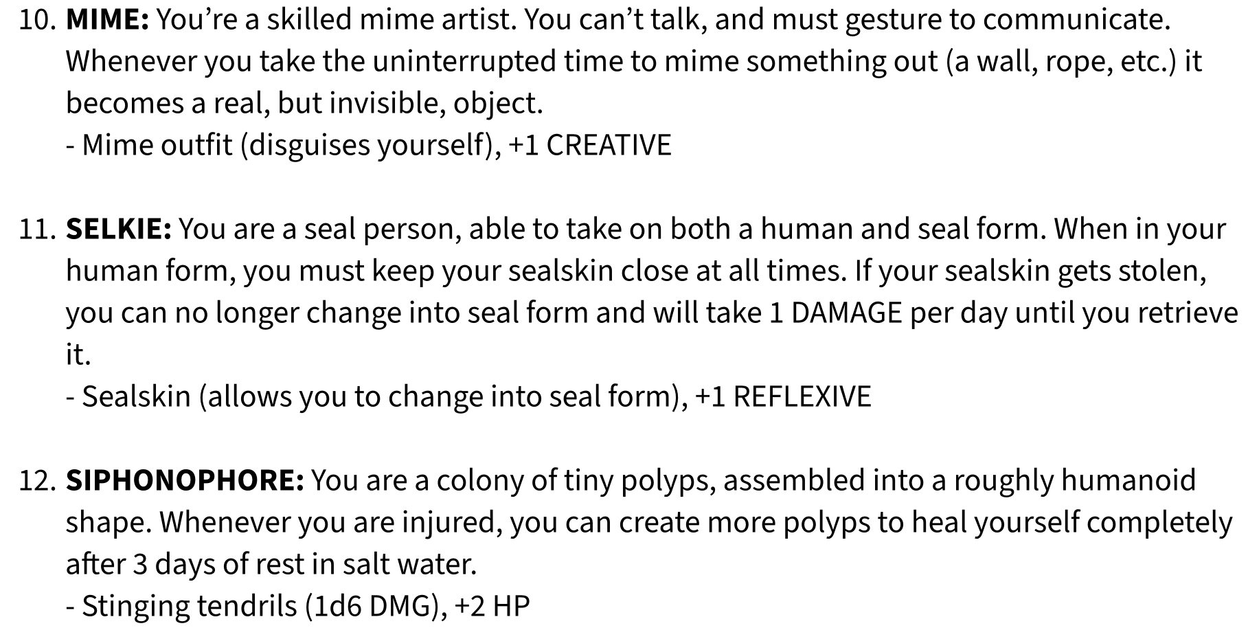 Screenshot 2 for 20 Strange FIST Traits