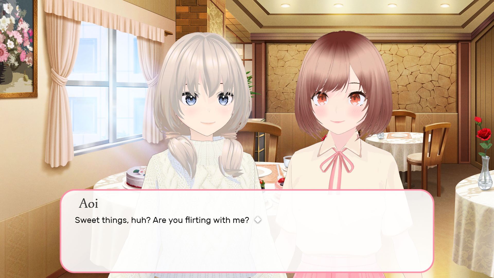 Screenshot 4 for A Sprinkle of Love - A Yuri Visual Novel
