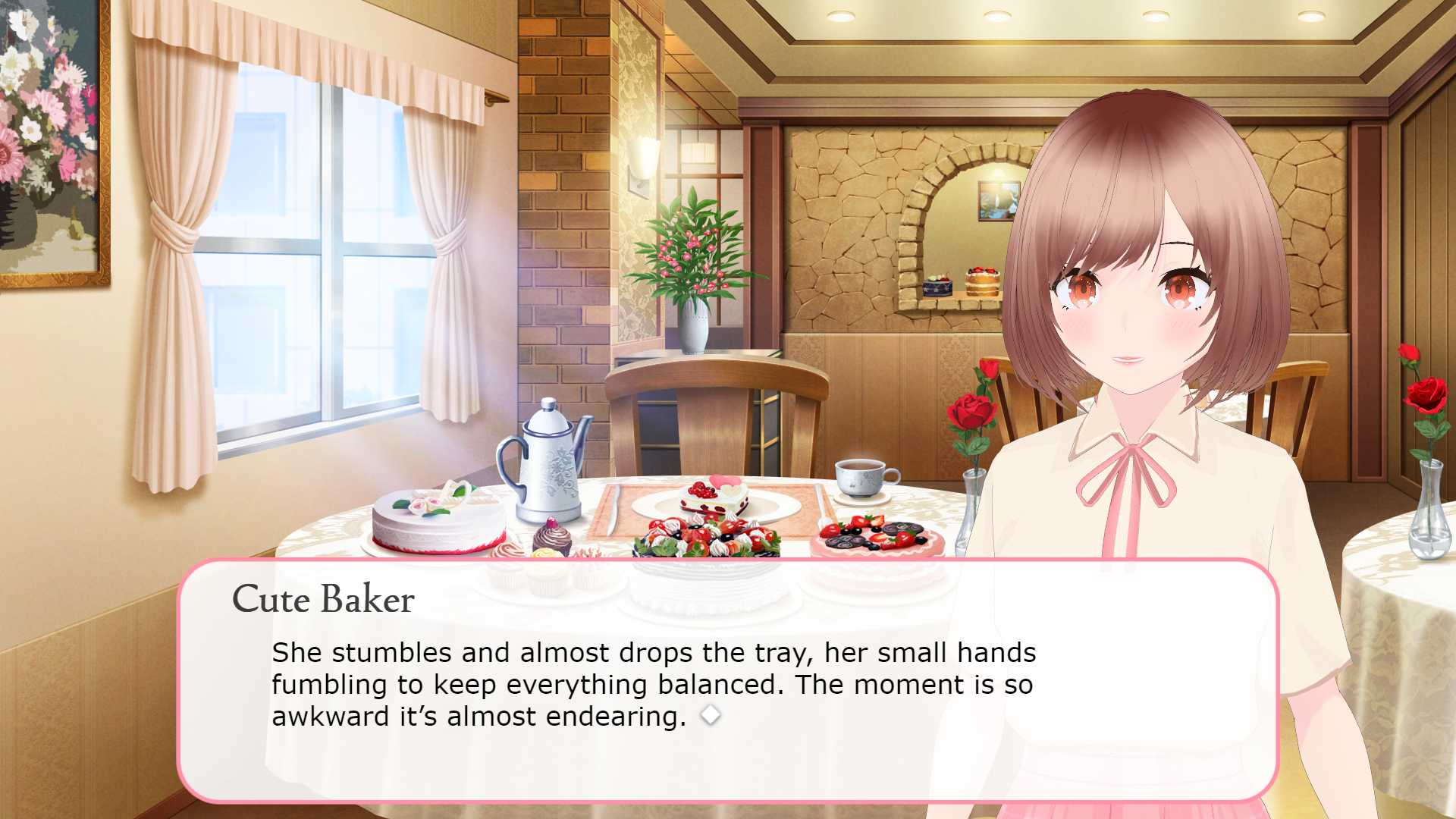 Screenshot 3 for A Sprinkle of Love - A Yuri Visual Novel