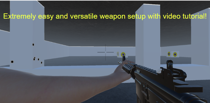 Easy First person shooter template by Flashback frameworks