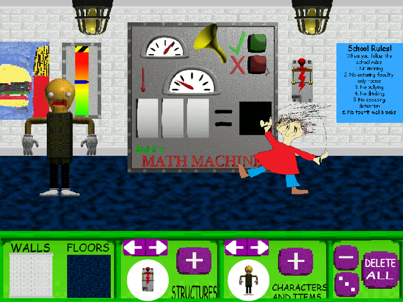 Baldi's BASICS: SCENE CREATOR by CarterFixGames