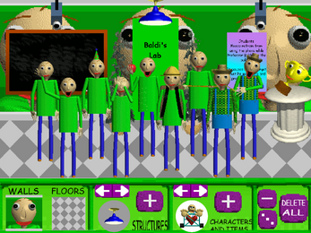 Baldi's BASICS: SCENE CREATOR by CarterFixGames