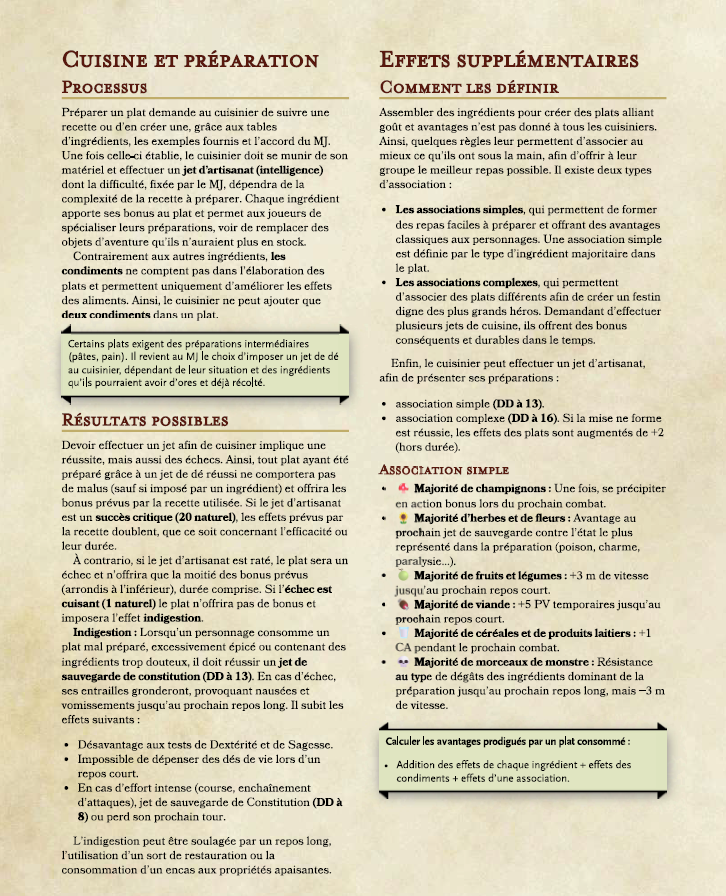 Screenshot 2 for Dungeon Meshi - Extension D&D 5e