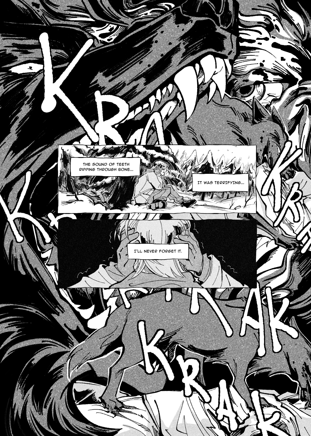 Screenshot 3 for My Father Was a Good Man - 30+ page horror comic