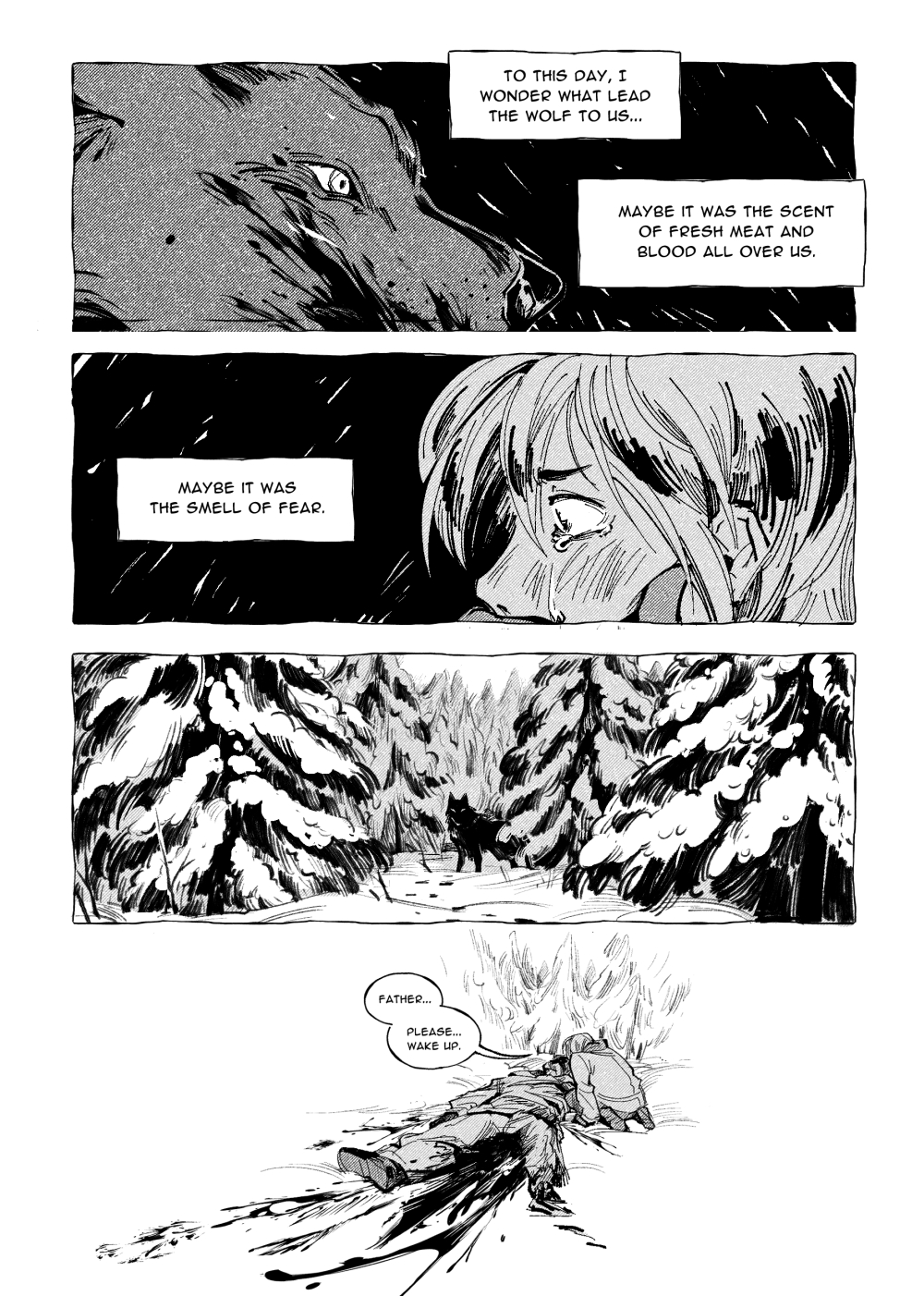 Screenshot 4 for My Father Was a Good Man - 30+ page horror comic