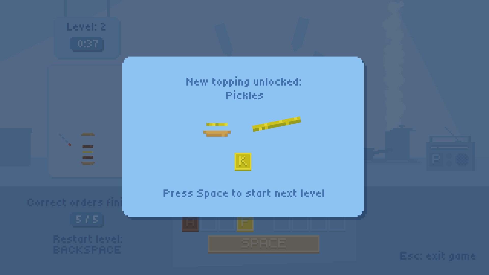 Screenshot 4 for Keypress Burger