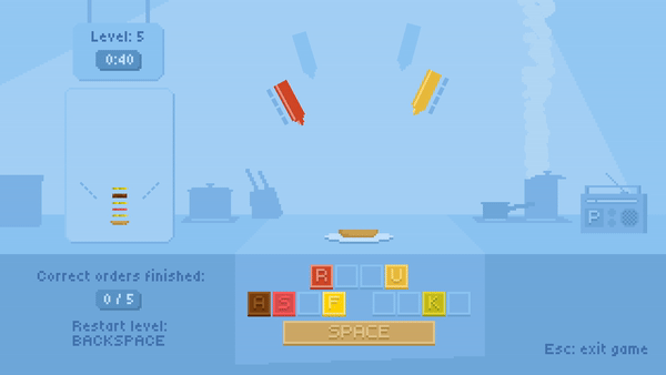 Screenshot 2 for Keypress Burger