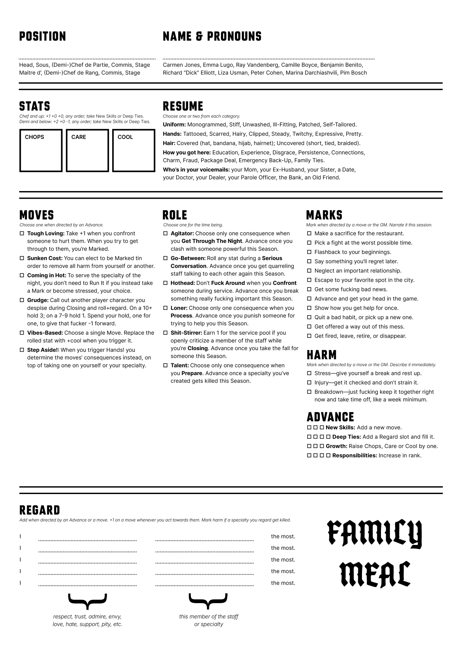Screenshot 3 for Family Meal [ashcan]