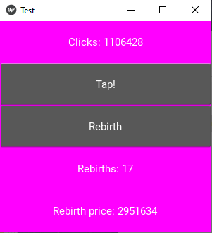 Screenshot 2 for easy clicker