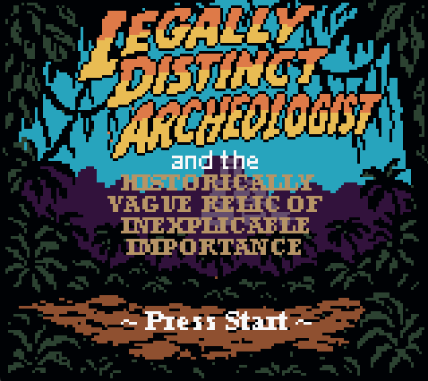 Screenshot 2 for Legally Distinct Archeologist and the Historically Vague Relic of Inexplicable Importance