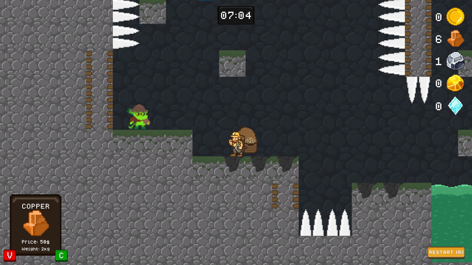 Rate Miner's Burden by Burkan Aydin Games, fatmasgtc for Brackeys Game