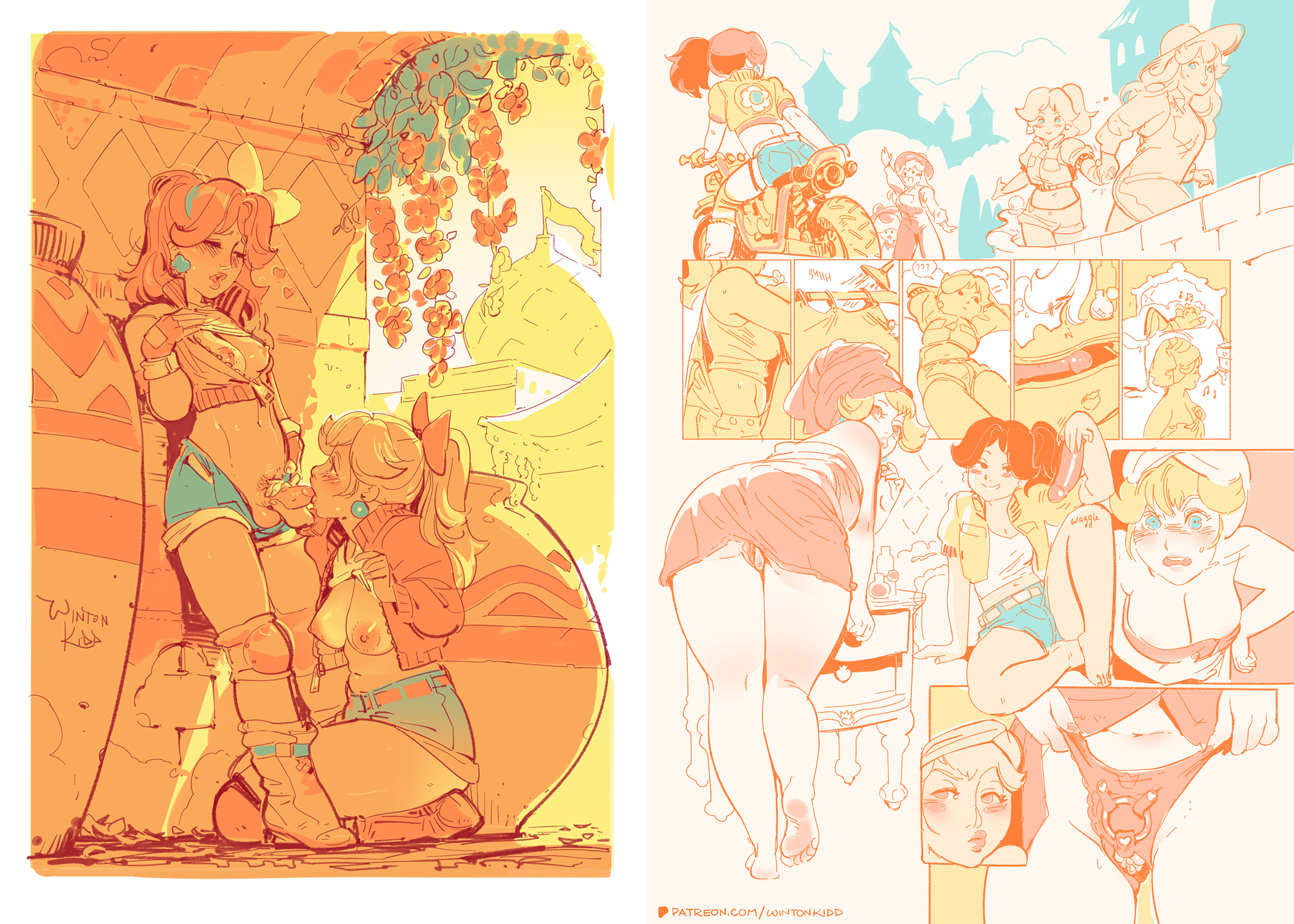 Screenshot 4 for Daisies Art Zine [+18]