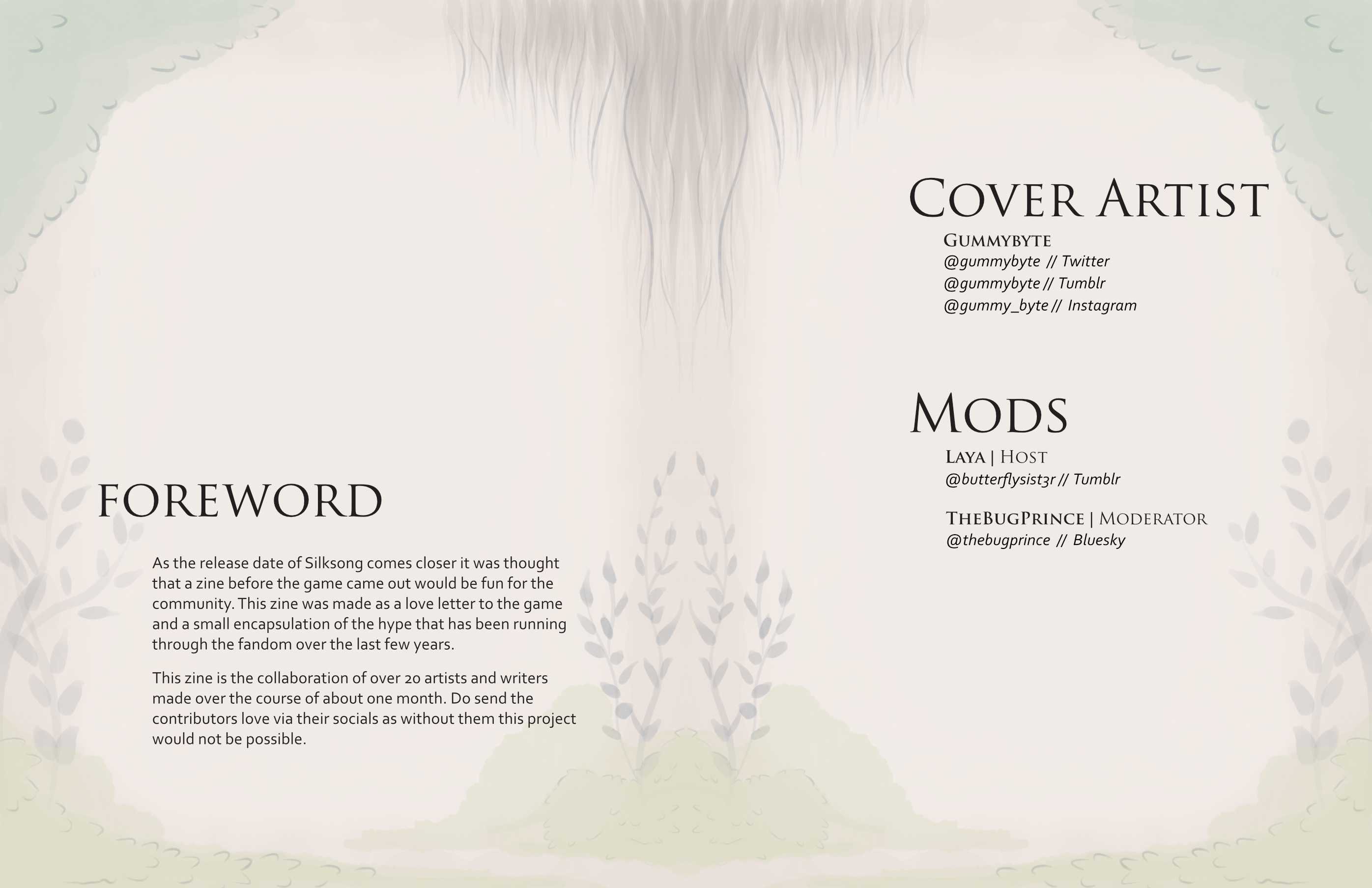 Screenshot 3 for Silksong Zine: What's in it!?
