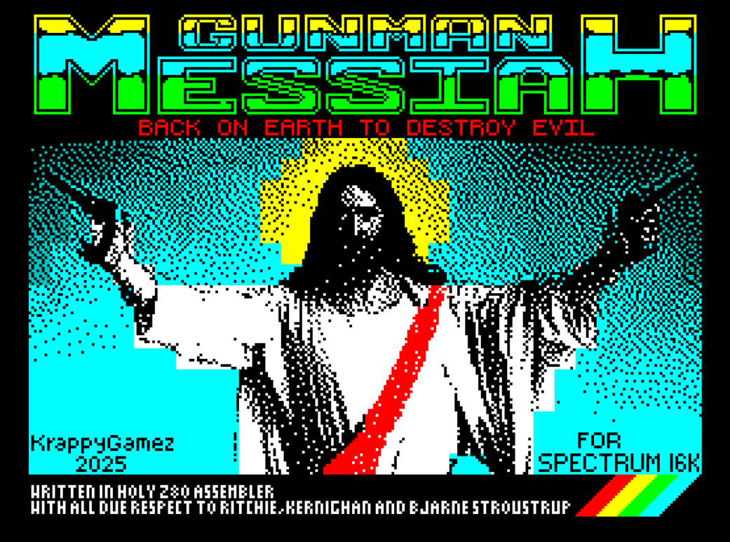 Captura de pantalla de Gunman Messiah en acción