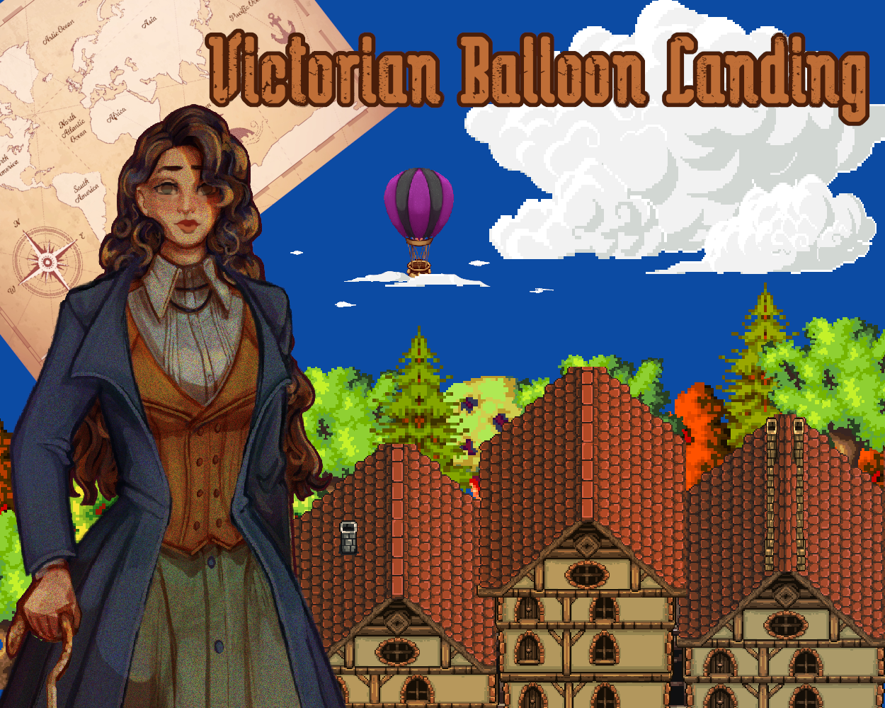 Screenshot 2 for Victorian Balloon Landing