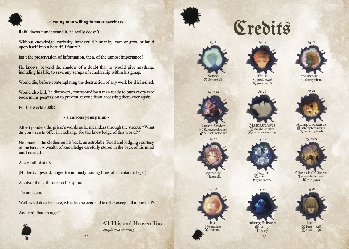 Screenshot 4 for Thaumazein: An Orb on the Movements of the Earth Zine